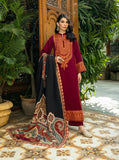 URGE - 3PC Lawn EMBROIDERED SHIRT WITH MONARK PRINTED DUPATTA ZAB891