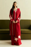 ZaraShahJahan - Dhanak 3 Piece Embroidered Dress - zab1184