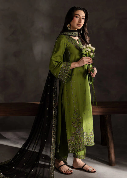 Urge - Summer 3PC Lawn Embroidered Suit - zab1291