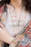 Asling - Winter 3PC Dhanak Embroidered Suit - zab1107