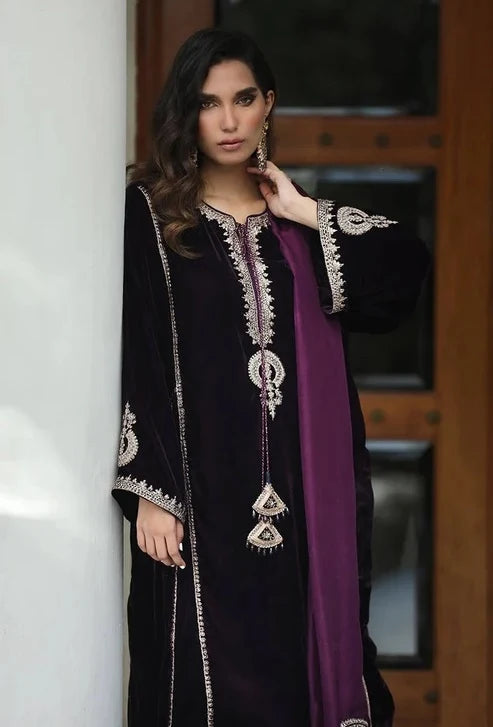 FARIDA HASSAN - Luxury Velvet Article Micro 9000 Velvet - zab997