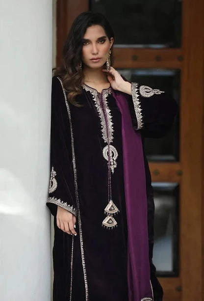 FARIDA HASSAN - Luxury Velvet Article Micro 9000 Velvet - zab997