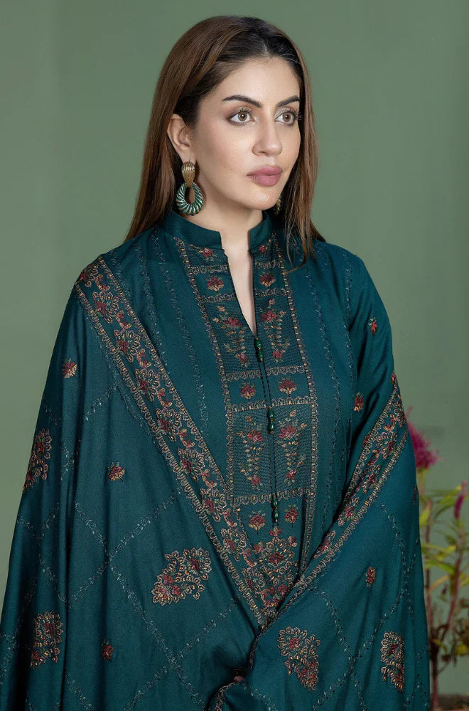 Mohagni - Summer 3PC Lawn Embroidered Suit - zab1101