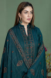 Mohagni - Winter 3PC Dhanak Embroidered Suit - zab1101