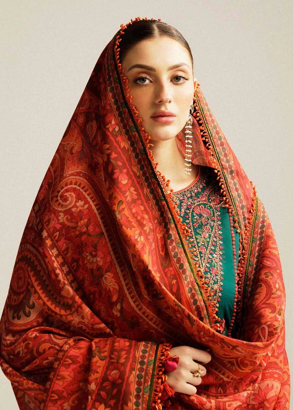 Rehan Rehar 3 Piece Embroidered Lawn Suit - zab937