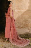 Hussain Rehar - Winter 3PC Dhanak Embroidered Suit - zab1194
