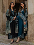 IZEL LUXURY UNSTITCHED WINTER DHANAK EMBROIDERED 3PC - zab1222