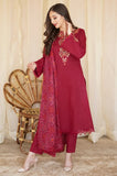 Asling - Winter 3PC Dhanak Embroidered Suit - zab1106