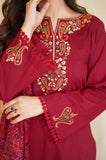 Asling - Winter 3PC Dhanak Embroidered Suit - zab1106