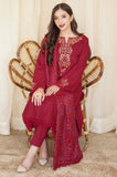 Asling - Winter 3PC Dhanak Embroidered Suit - zab1106