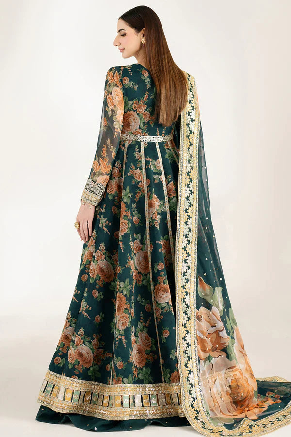 Zab - Summer 3PC Lawn Digital Printed Dress - zab1375