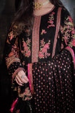 Maria B - Velvet Dress with Embroidered Dupatta - zab992
