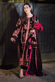 Maria B - Velvet Dress with Embroidered Dupatta - zab992