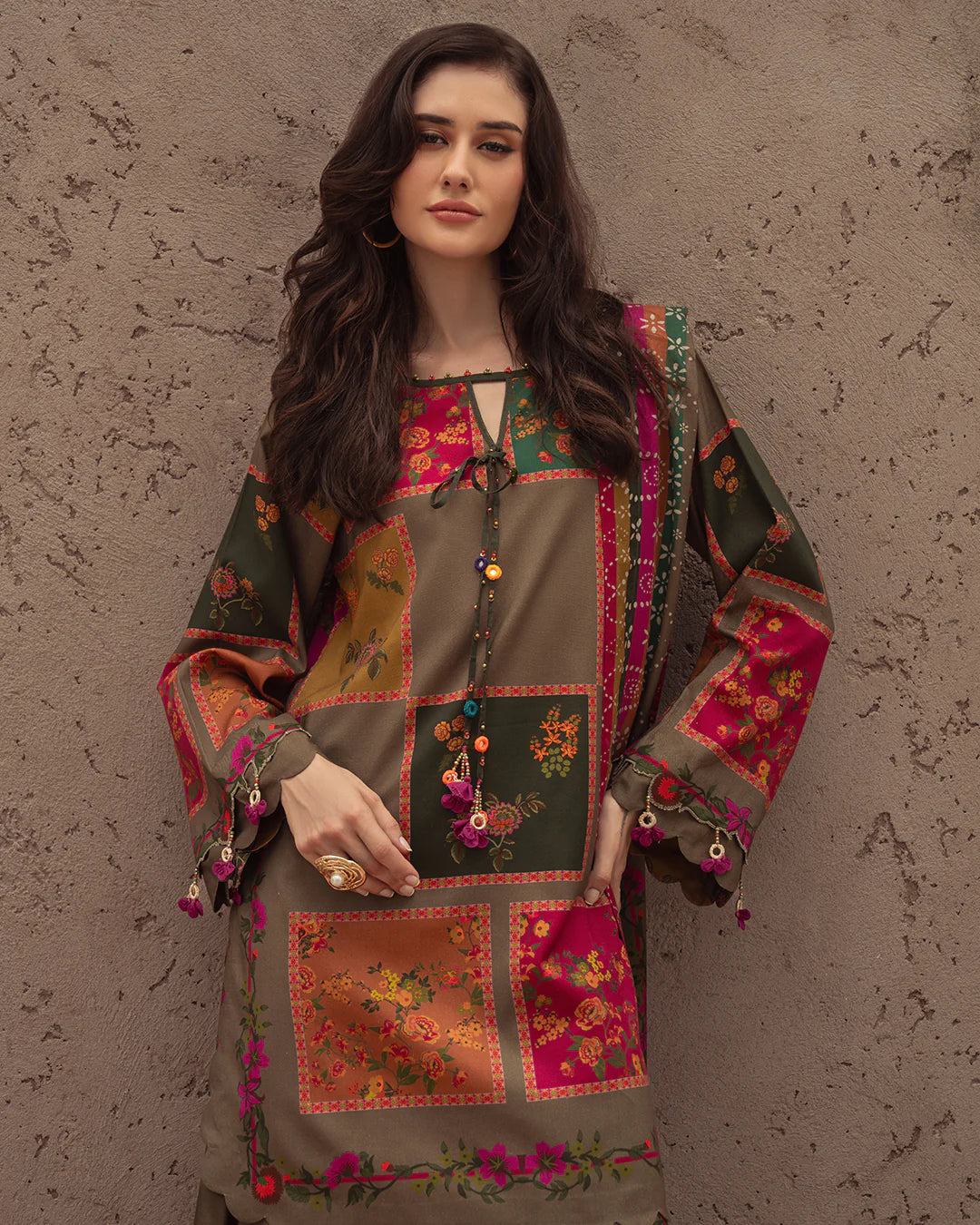 Charizma - Summer 3PC Lawn Digital Print Dress - zab1170