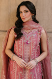 Hussain Rehar - Winter 3PC Dhanak Embroidered Suit - zab1194