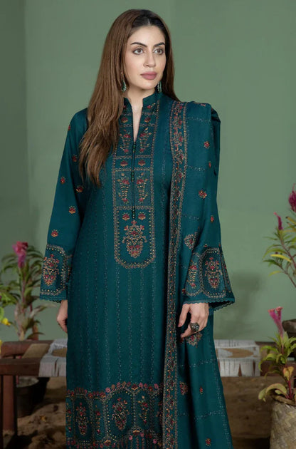 Mohagni - Summer 3PC Lawn Embroidered Suit - zab1101