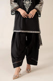 Maria B - Winter 3PC Dhanak Embroidered Suit - zab1110