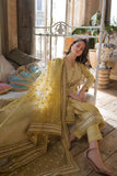 ZAB204 SOBIA NAZIR EMBROIDERED 3PC LAWN DRESS WITH Embroidered Organza Dopatta