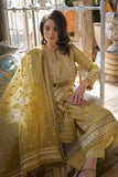 ZAB204 SOBIA NAZIR EMBROIDERED 3PC LAWN DRESS WITH Embroidered Organza Dopatta