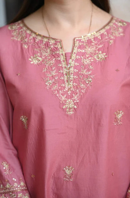 Summer 3PC Lawn Embroidered Suit - zab1336