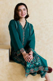 Mishkaa - Winter 2PC Dhanak Embroidered Suit - zab1159