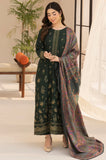Mohagni - Winter 3PC Dhanak Embroidered Suit - zab1132