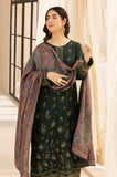 Mohagni - Winter 3PC Dhanak Embroidered Suit - zab1132