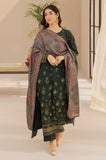 Mohagni - Winter 3PC Dhanak Embroidered Suit - zab1132
