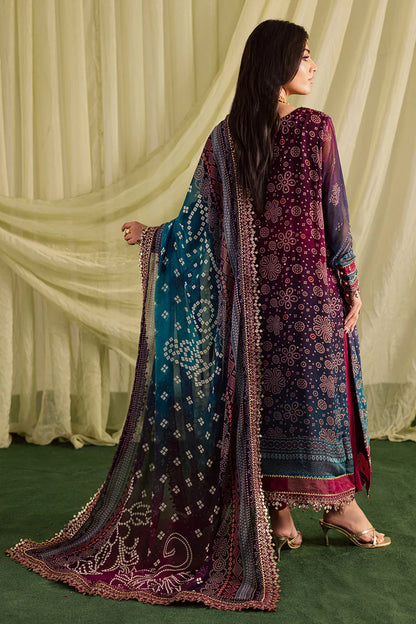 Zab - Summer 3PC Lawn Digital Print Dress - zab1352