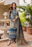 Asim Jofa - Summer 3PC Lawn Digital Print Dress - zab1321