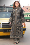 Asim Jofa - Winter 3PC Dhanak Embroidered Suit - zab1284