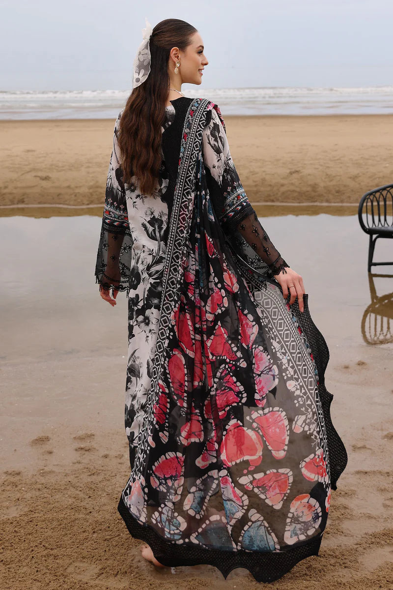 Zab - Summer 3PC Lawn Digital Printed Dress - zab1377