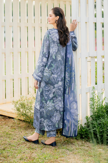 Zab - Summer 3PC Lawn Digital Printed Dress - zab1369