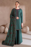 IZNIK - Winter 3PC Dhanak Embroidered Suit - zab1181
