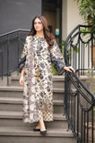 Sapphire - Winter 3PC Karandi Digital Print Dress - zab1171