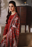 zab753 Asim Jofa, unstitched 3 piece embroidered Lawn summer suit