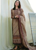 Florent - Winter 3PC Dhanak Embroidered Suit - zab1156