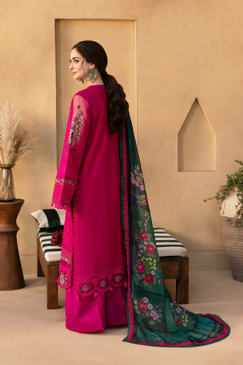 Rehan Rehar 3 Piece Embroidered Lawn Suit - zab1151