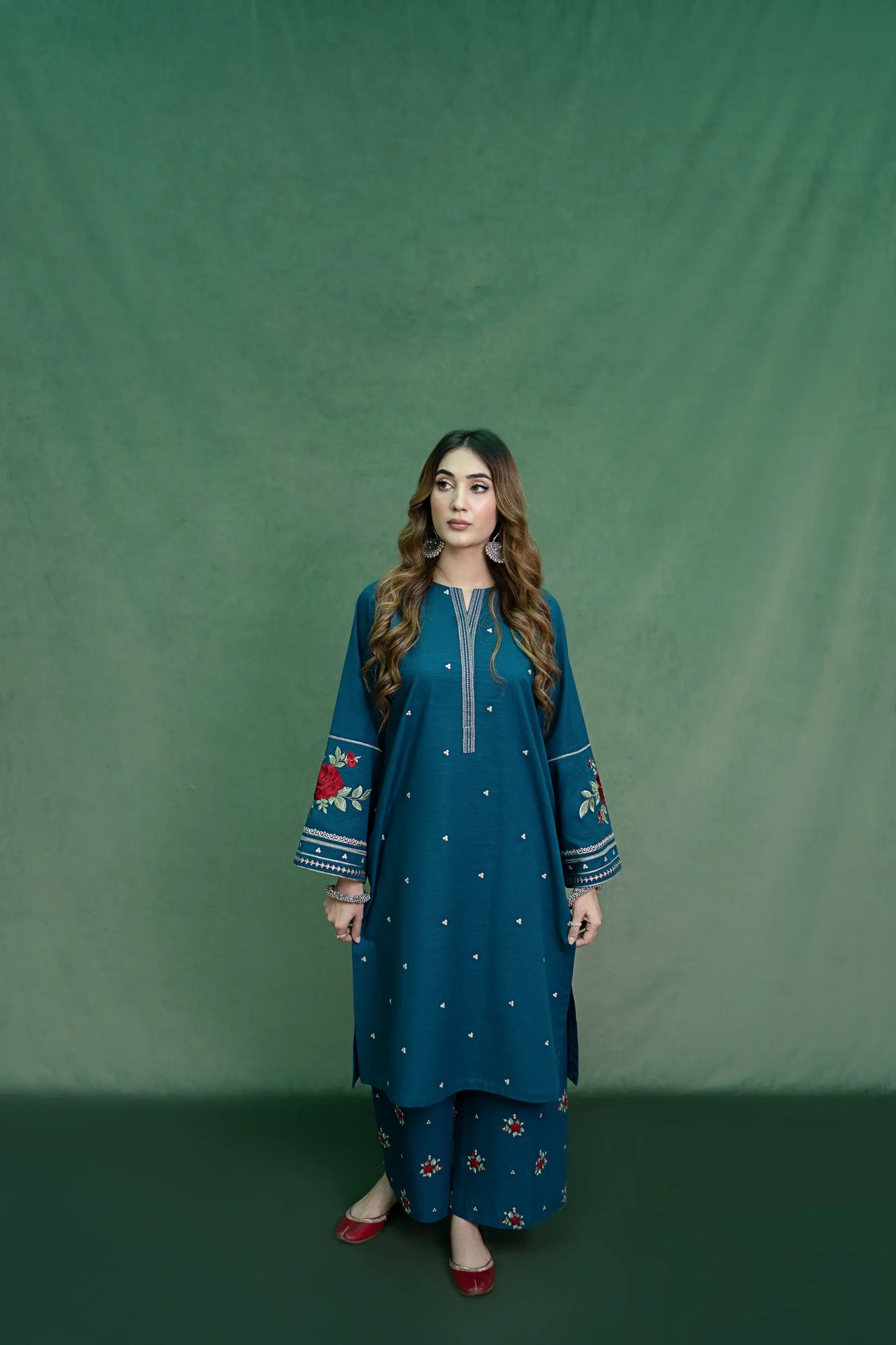 Urge GULRUKH Embroidered Lawn 2 Piece Dress - zab1289