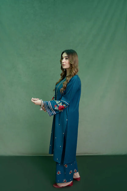 Urge GULRUKH Embroidered Lawn 2 Piece Dress - zab1289