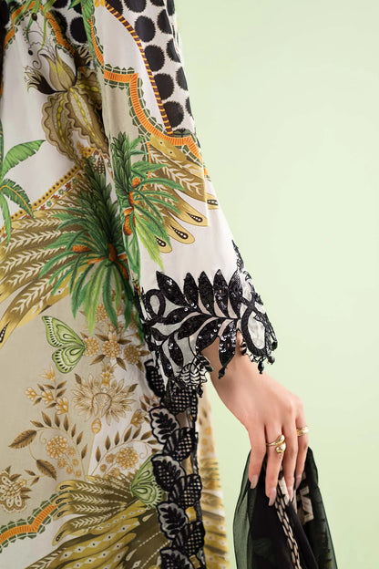 Zab - Summer 3PC Lawn Digital Printed Dress - zab1366