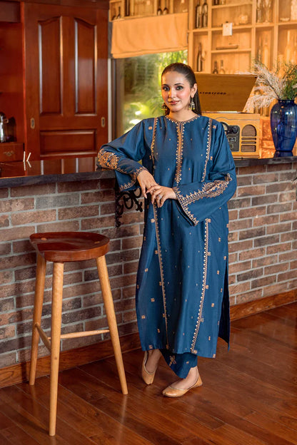 Urge 2Pc Embroidered Lawn Suite With Fully Embroidered trouser zab1290