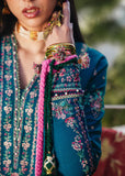 Hussain Rehar Winter Embroidered 3pc Dhanak Suite - zab1154