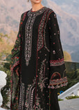 Hussain Rehar Winter Embroidered 3pc Dhanak Suite - zab1155