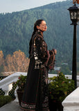 Hussain Rehar Winter Embroidered 3pc Dhanak Suite - zab1155