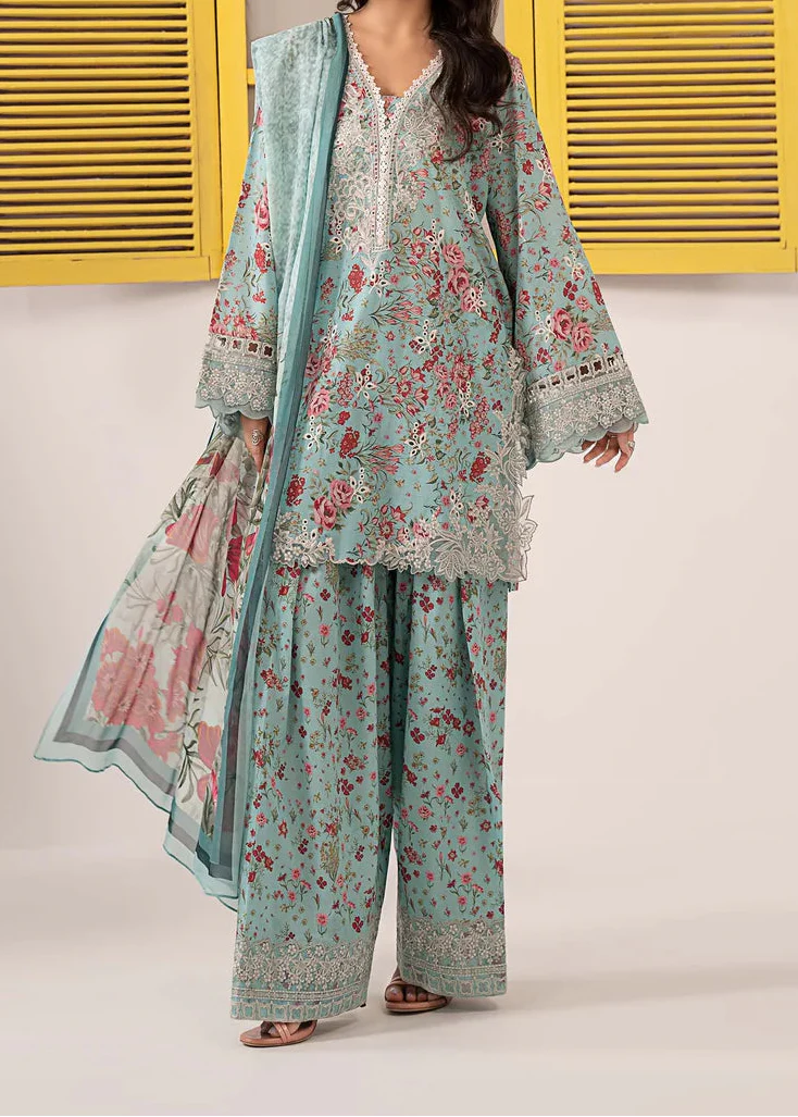 Zab - Summer 3PC Lawn Digital Printed Dress - zab1368