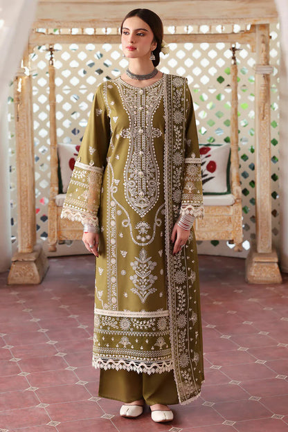 Jade - 3PC Lawn Embroidered Suit - zab1239