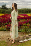 Maria B - 3PC Lawn Chickenkari Embroidered Suit - zab935