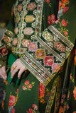 ZAB - Heavy Embroidered Silk 3 Pc Suit - zab1163