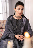Asim Jofa - Velvet Dress with Pure Chiffon Embroidered Dupatta - zab991